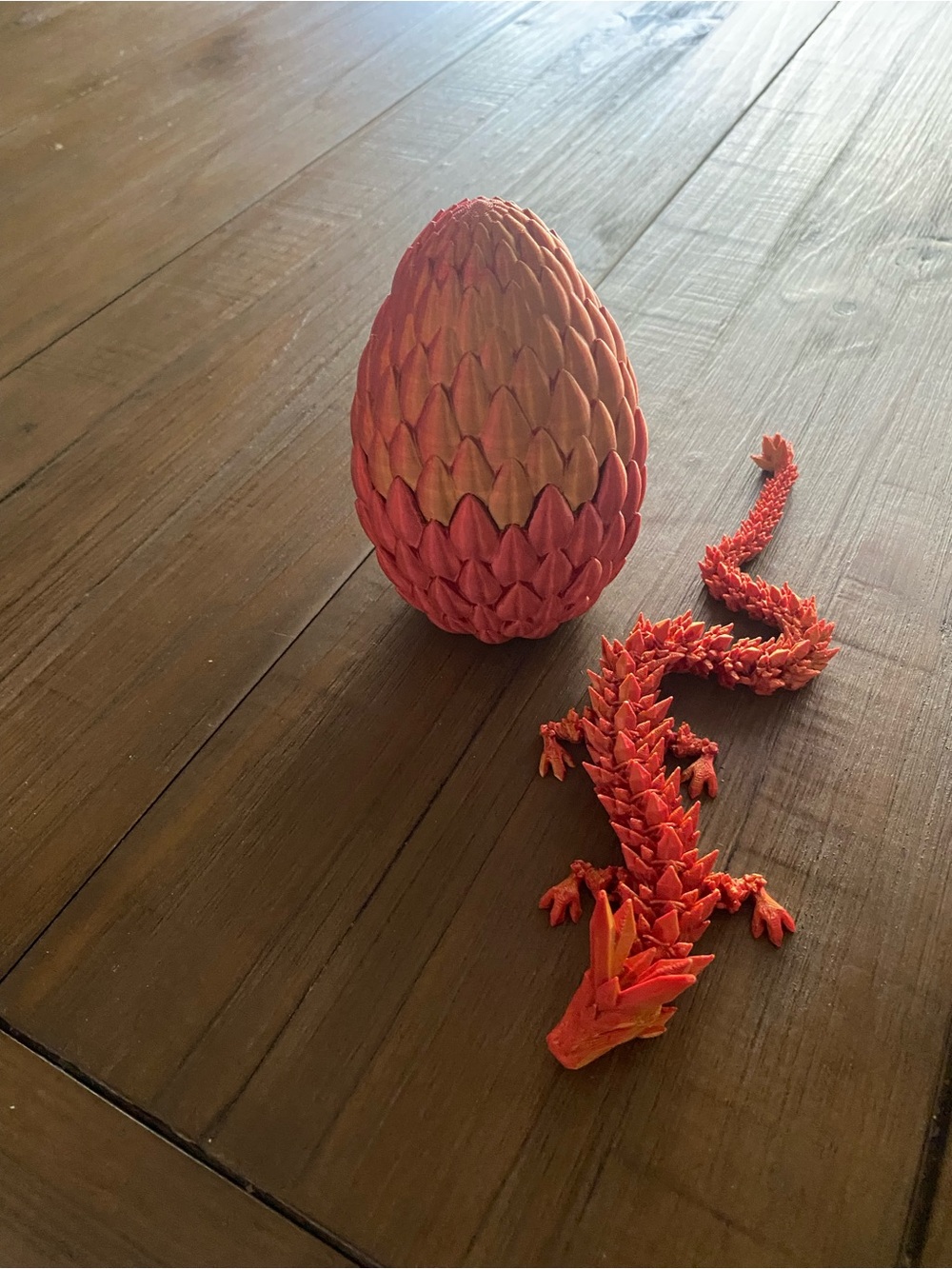3D printer dragon and egg